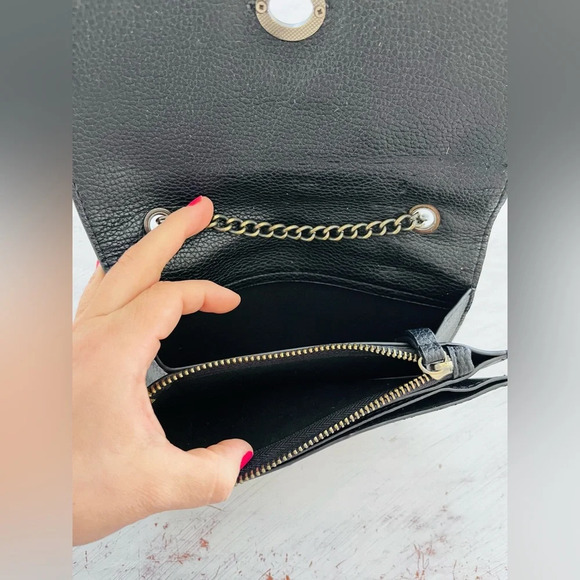 Anthropologie Leanna Crossbody Bag in Honey Black $68 - Picture 6 of 11